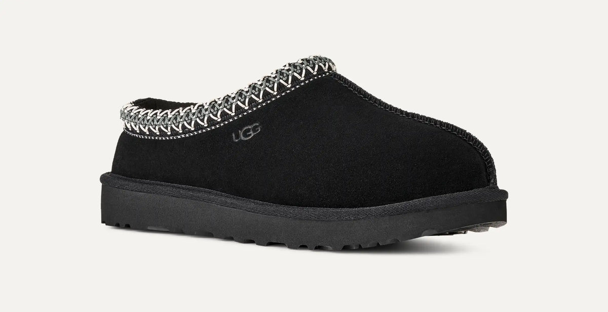UGG Tasman II Black — chausson iCloth, vue 2