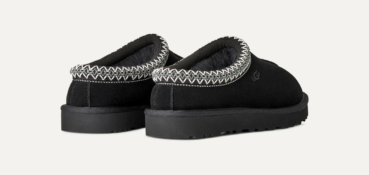 UGG Tasman II Black — chausson iCloth, vue 4