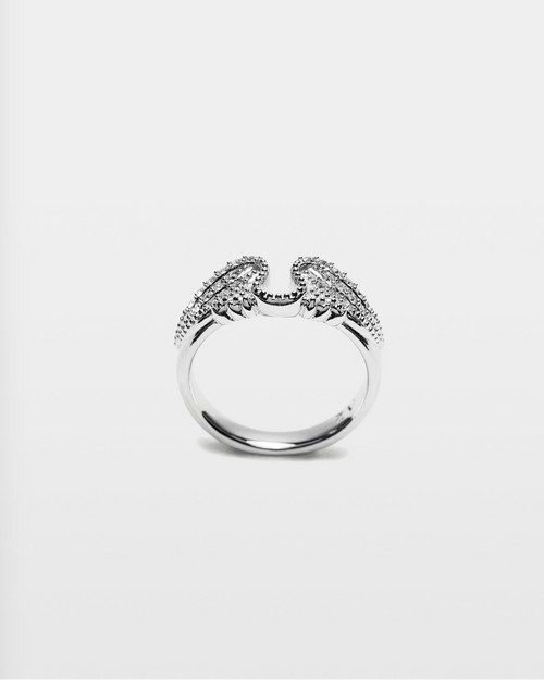 Bague Rock Argent — bague iCloth, vue 2