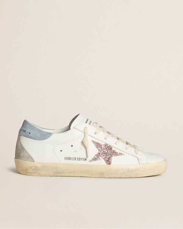 Super-Star Paillettes et Daim — sneakers iCloth