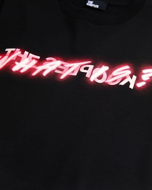 T-shirt What Is Néon Noir — t-shirt iCloth, vue 2