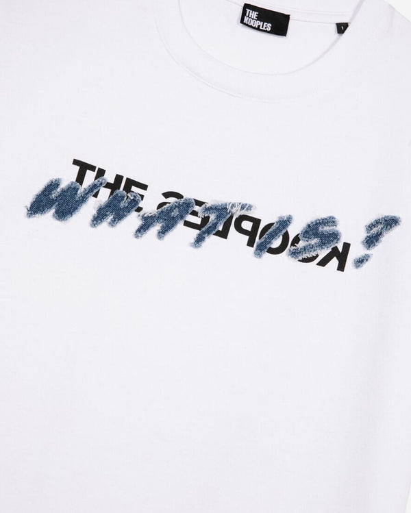 T-shirt What Is Blanc — t-shirt iCloth, vue 2