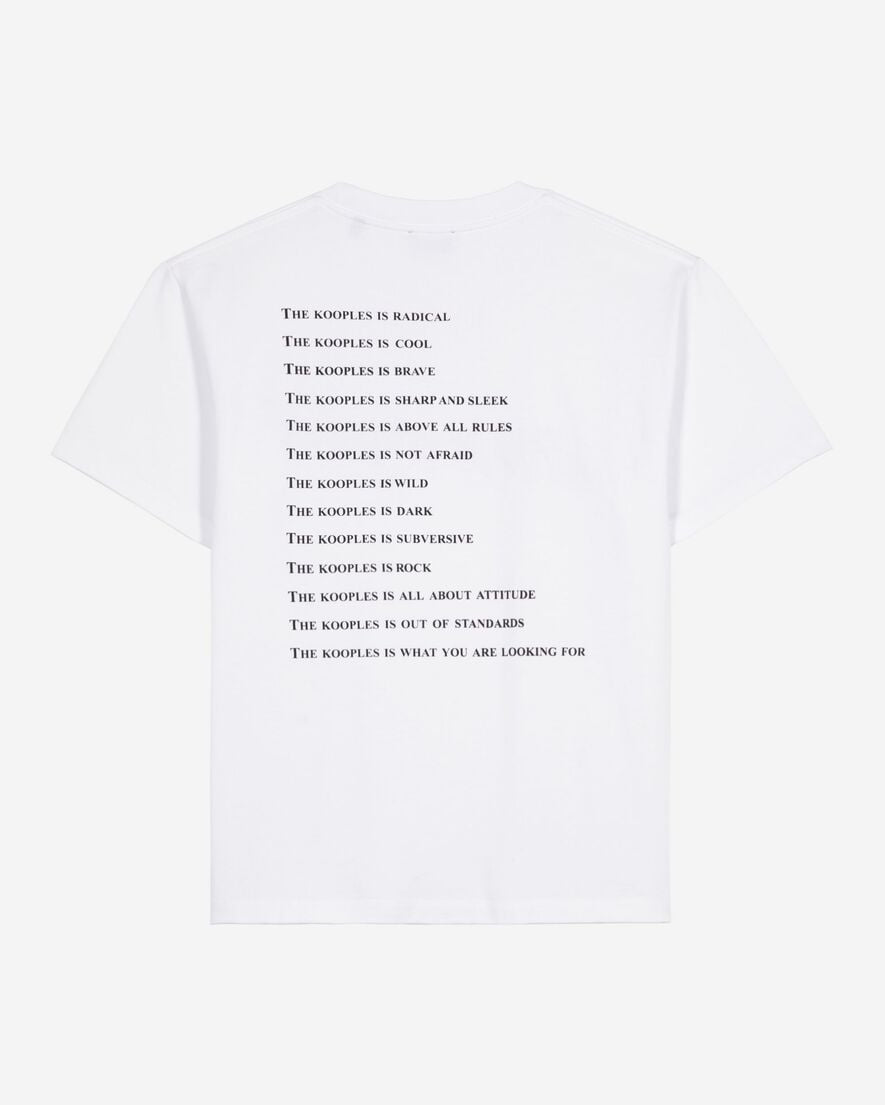 T-shirt What Is Blanc — t-shirt iCloth, vue 3