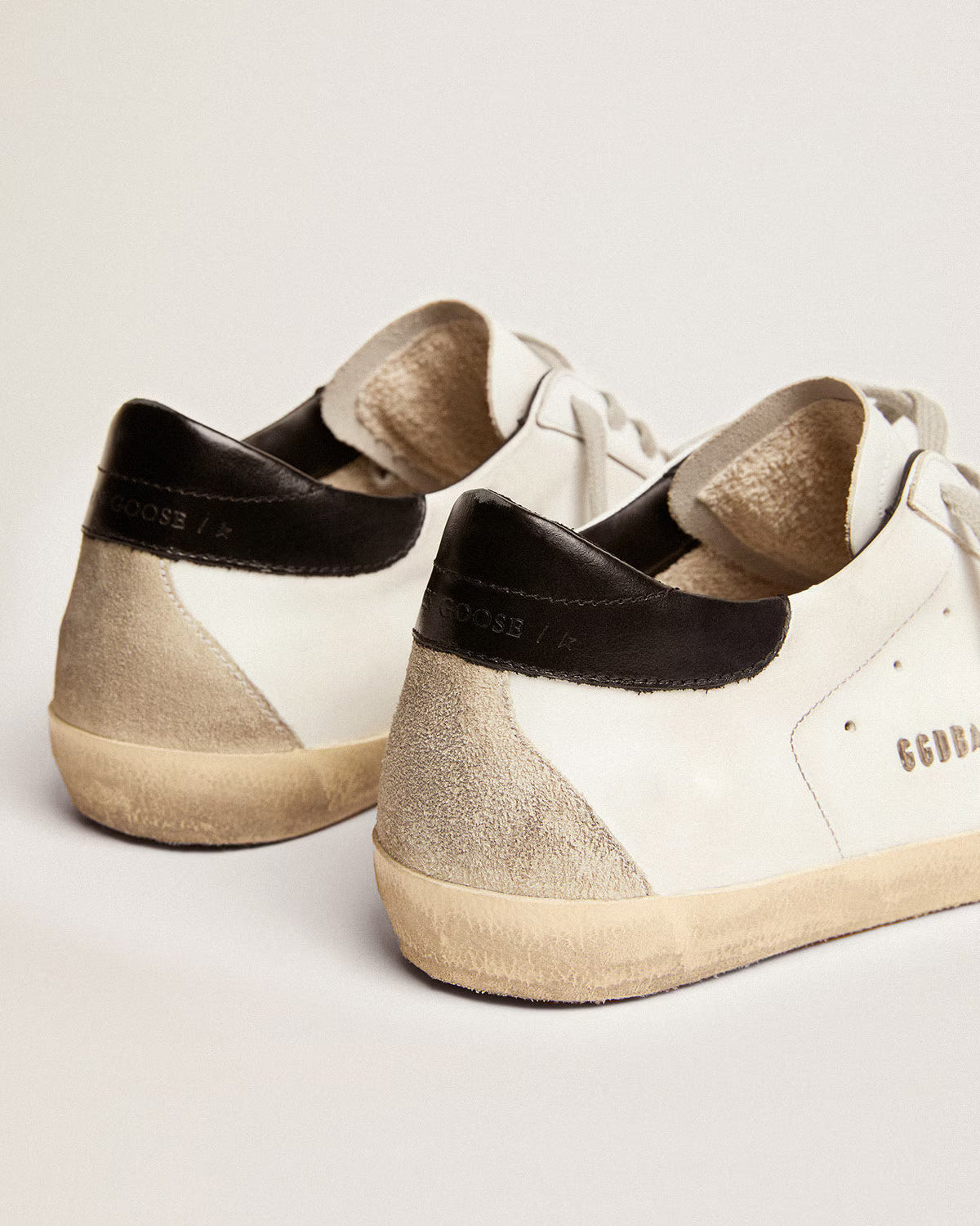 Super-Star Blanc/Noir — sneakers iCloth, vue 2