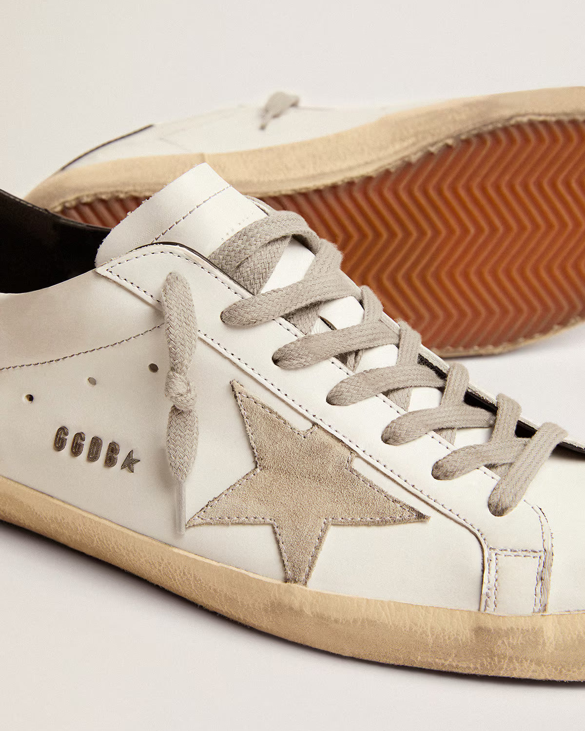 Super-Star Blanc/Noir — sneakers iCloth, vue 3