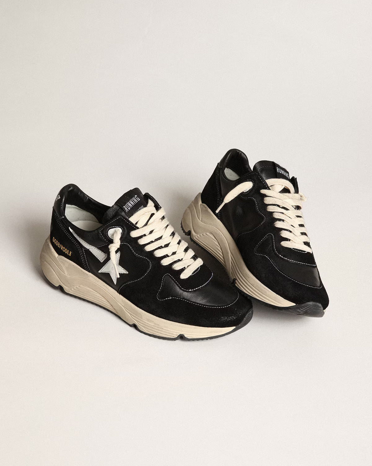 Running Sole Noir/Blanc — sneakers iCloth, vue 2