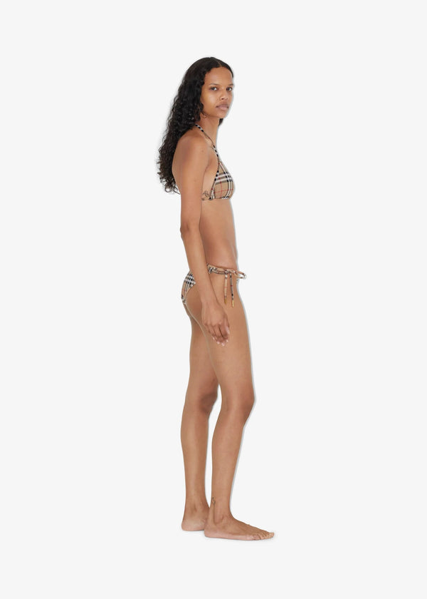 Maillot de Bain Beige — short iCloth, vue 2
