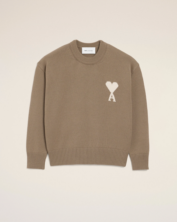 Pull Beige Col Rond AMI — pull iCloth