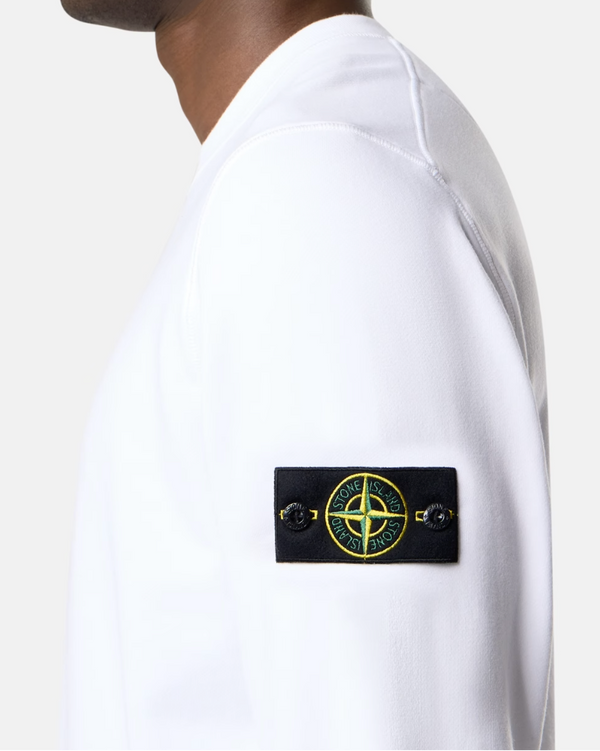 Pull Blanc Coton Stone — pull iCloth, vue 2