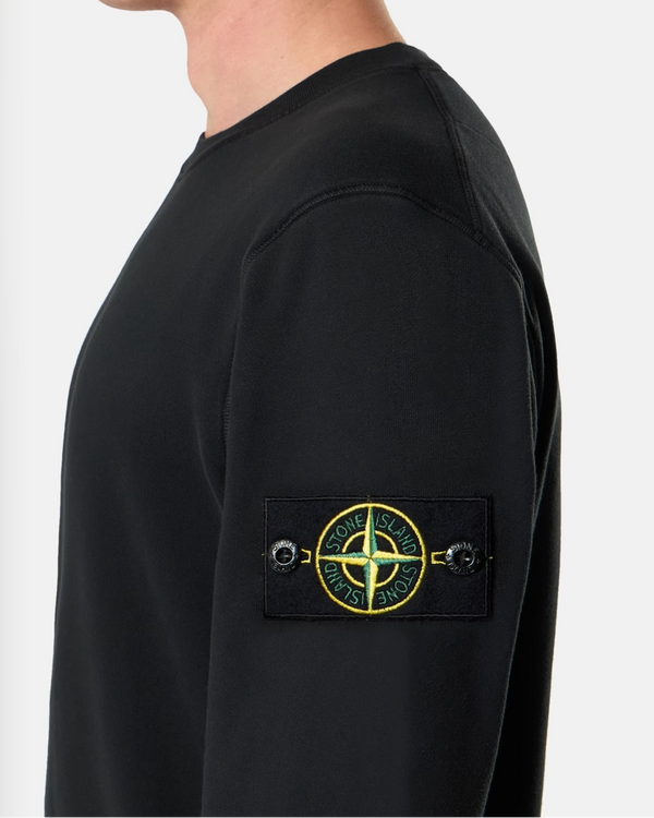 Pull Coton Noir Stone — pull iCloth, vue 2