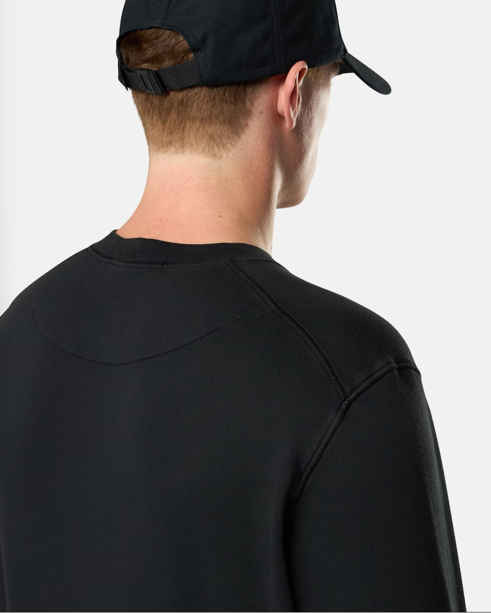 Pull Coton Noir Stone — pull iCloth, vue 4