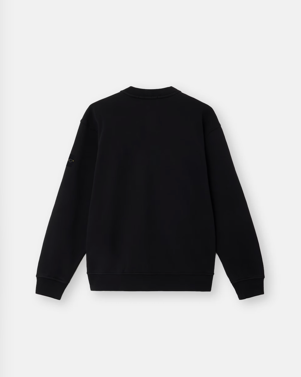 Pull Coton Noir Stone — pull iCloth, vue 5