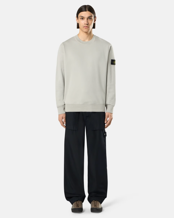 Pull Coton Gris Stone — pull iCloth, vue 2