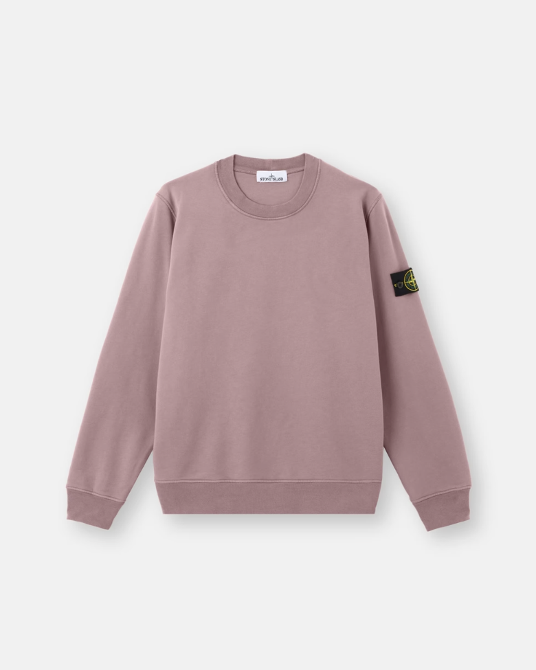 Pull Gris Violine Coton Stone — pull iCloth