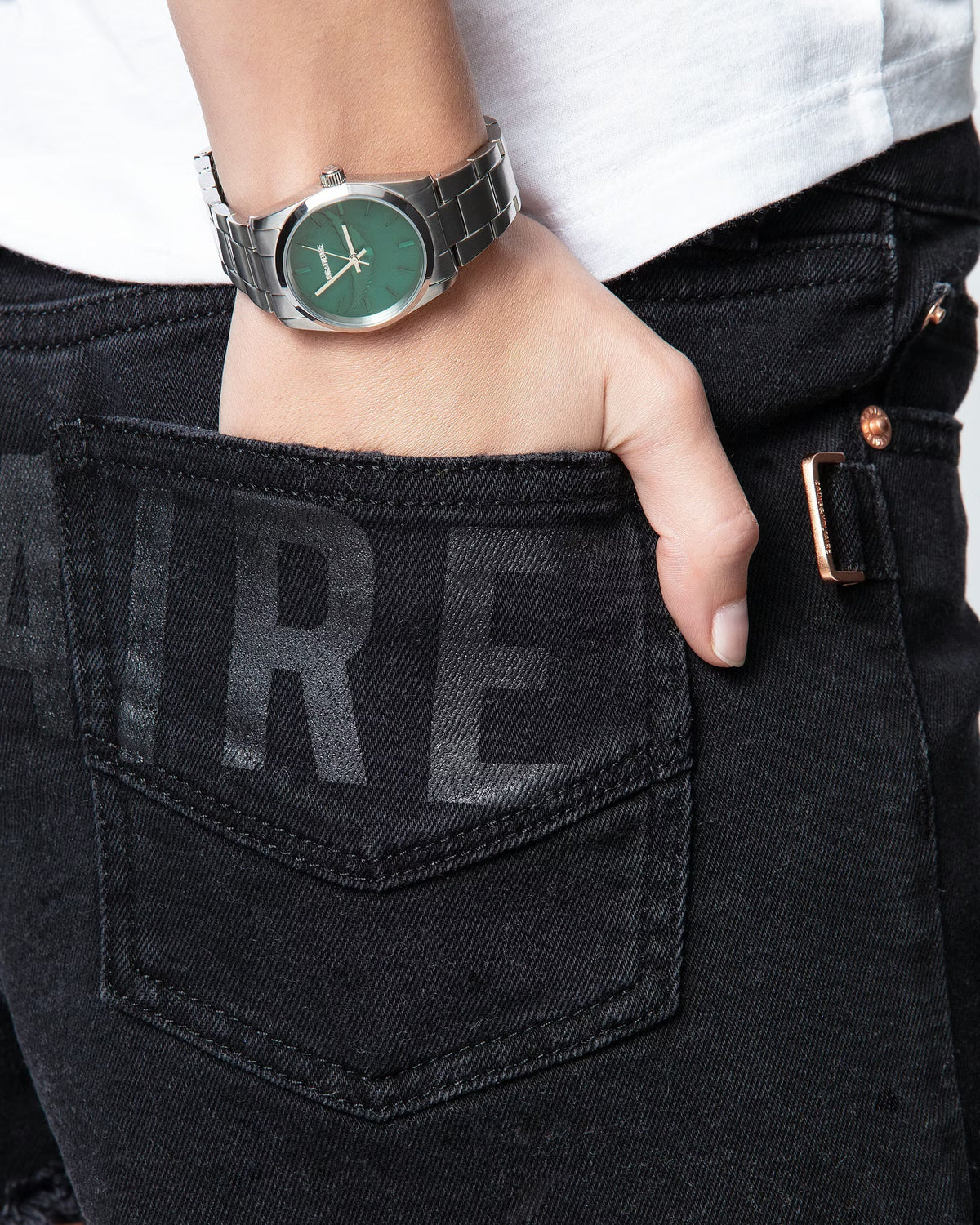 Montre Zadig Acier — collier iCloth, vue 4