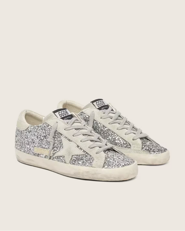 Super-Star À Paillettes Argentées — sneakers iCloth, vue 2
