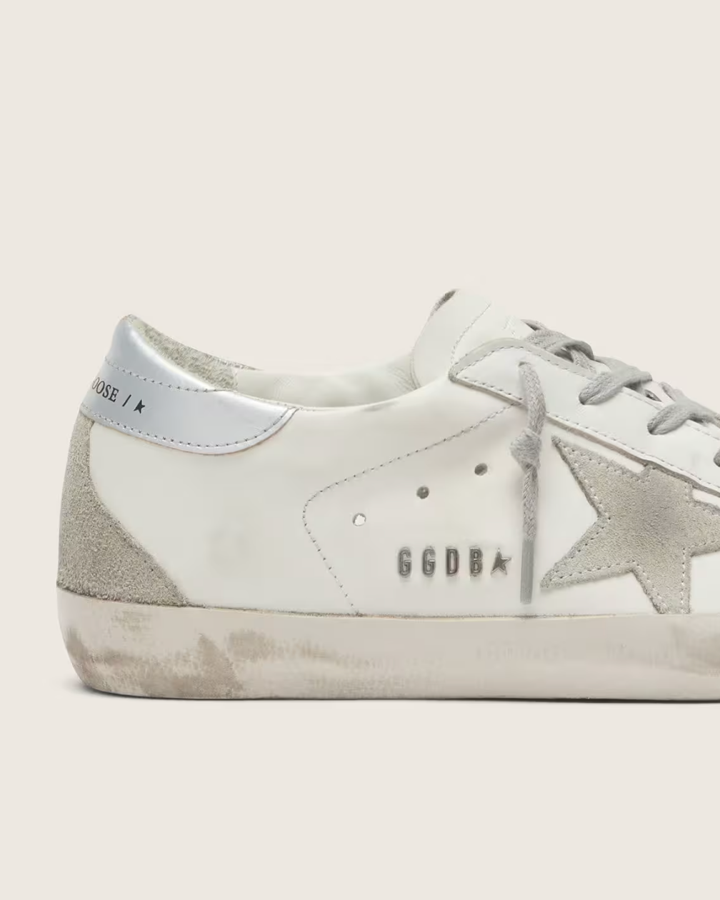 Super-Star Argenté — sneakers iCloth, vue 4