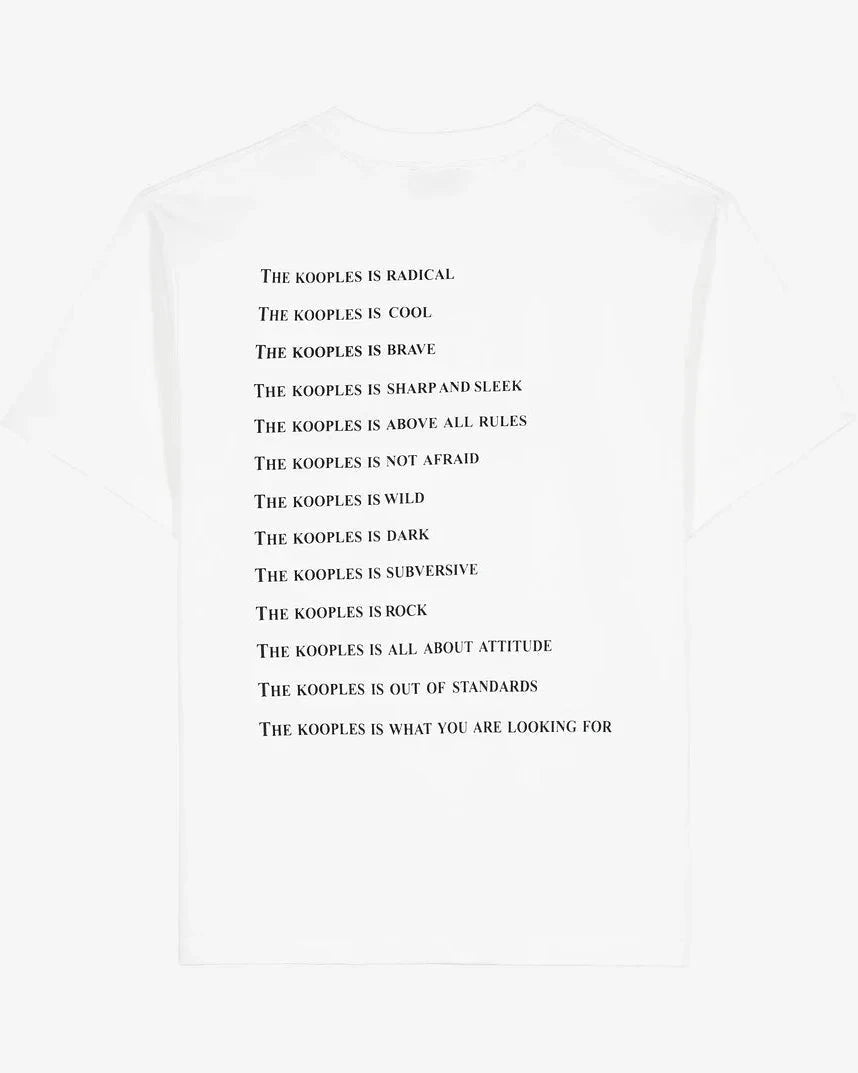 T-shirt What Is Blanc Édition 2 — t-shirt iCloth, vue 3