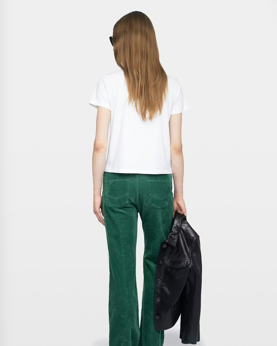 T-shirt Alys Blanc — t-shirt iCloth, vue 3