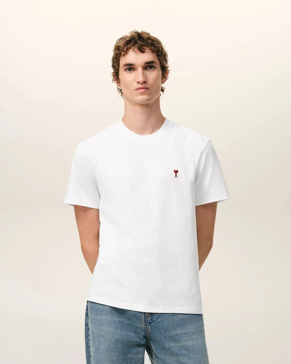 T-shirt AMI Blanc — t-shirt iCloth, vue 2
