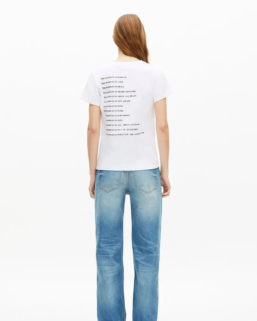 T-shirt What Is Rose Édition 2 — t-shirt iCloth, vue 3